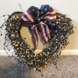 American Heart Wreath
